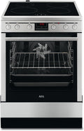 Cuisinière, 74 L, Four 20% Inox Facile à Nettoyer Porte Chariot, AEG, 10900 W, 230 V, acier inoxydable
