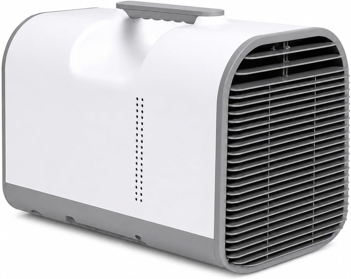 cadciehe Climatiseur portable, télécommande, 4095 BTU, 50 dB, 4095 BTU Mobile climatiseur mobile, 1200W, minuterie