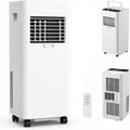 MIRRSSET Climatiseur portable, 7000 BTU, télécommande, 45 dB, Climatiseur Mobile 7000 BTU, minuterie