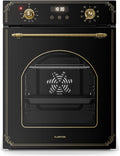 KLARSTEIN Four encastrable, 45 cm, Verre Trempé Noir, 49 L, 2000 W, 9 Fonctions, minuterie, chaleur tournante, Minuterie Numérique