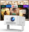Vidéoprojecteur VISIONARYBEAM 1080p, télécommande, 300 pouces, Wi-Fi, éclairage LED, Bluetooth