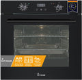 KKT KOLBE Four encastrable, éclairage LED, verre, 60 cm, 73 l, 5 niveaux, BO7010FB, 3, 25 kW, 200 °C, 165 °C, minuterie