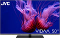 JVC LT-50VDQ6555-4K Téléviseur, 126 cm, télécommande, 50 pouces, éclairage LED, Wi-Fi, Bluetooth, LED Noir, QLED, Dolby Vision