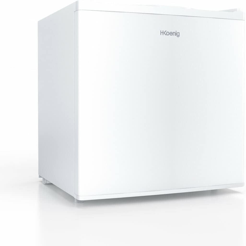 H.Koenig FGW400 Congélateur, 51 cm, réglable, 40 dB, 51cm, Petite Taille 51cm, Thermostat réglable, porte réversible, pose libre, Compact
