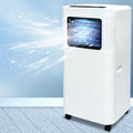 GYQSSD 4-En-1 300Pi2 Climatiseur portable, 8000 BTU, Pour Pièces De 300Pi2, télécommande, 42 dB, Avec Kit De Tuyau D'évacuation Pour Fenêtre 1P