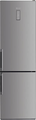 Réfrigérateur Bauknecht de222 de97, acier inoxydable, No Frost, 189 cm, 222 L, 97 L, 189 cm de haut, Espace frais de222 l, Congélateur KGNF 18 A3