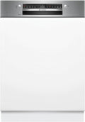 Lave-vaisselle Bosch SMI2HTS02E, 60 cm, Bandeau acier brossé, 5 programmes, Série 2, encastrable