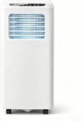 HUGGWRT Climatiseur, Multi-Vitesses à Usage Domestique et Bureau, 10000 BTU, avec Prise U, 9000 BTU, 3-en-1, Ventilateur pour 46 m2