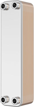 Échangeur de chaleur, 529 × 124 × 862 mm, pour Eau Solaire, acier inoxydable, WilTec, 3, 33 l, 3, 33 l par passe, 330 kW, max. 330 kW