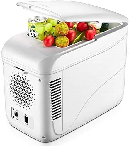 FHKBB Mini réfrigérateur, 12 V, pour Voiture, 37 Cm, 5 pouces, 350 ml, 50 W, Camion 12 V, 34DB, 12V, 24V, portable, extérieur, Bar