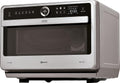 Bauknecht Four micro-ondes, Jet Chef MW 179 IN Micro-Ondes Multifonction 5 en 1 en Acier Inoxydable, 1000 W, 33 L, 1200 W, Gril à quartz 1200 W