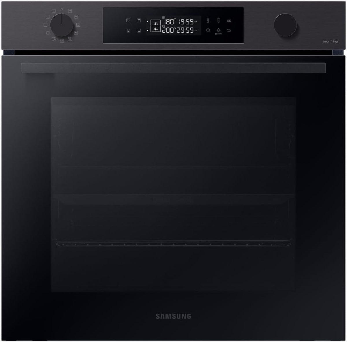 Four encastrable, Four 60CM 76 L MULTIF. VAP. DUAL COOK WIFI Noir, Samsung, 76 L, Wi-Fi, fonction gril