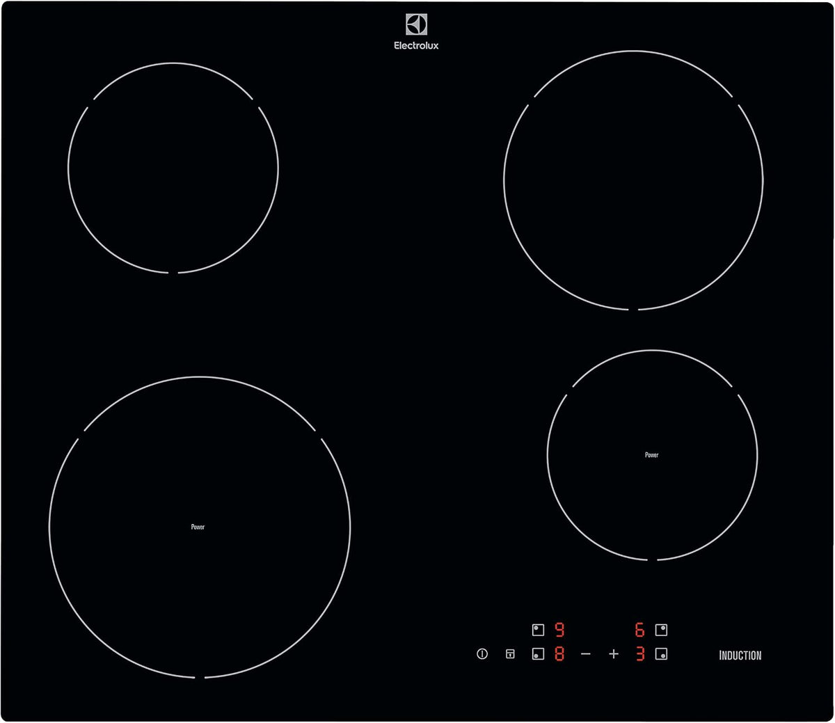 Plaque de cuisson Electrolux LIB60420CK, 11, 7 × 67, 8 × 59, 7 cm, 4 zones, encastrable
