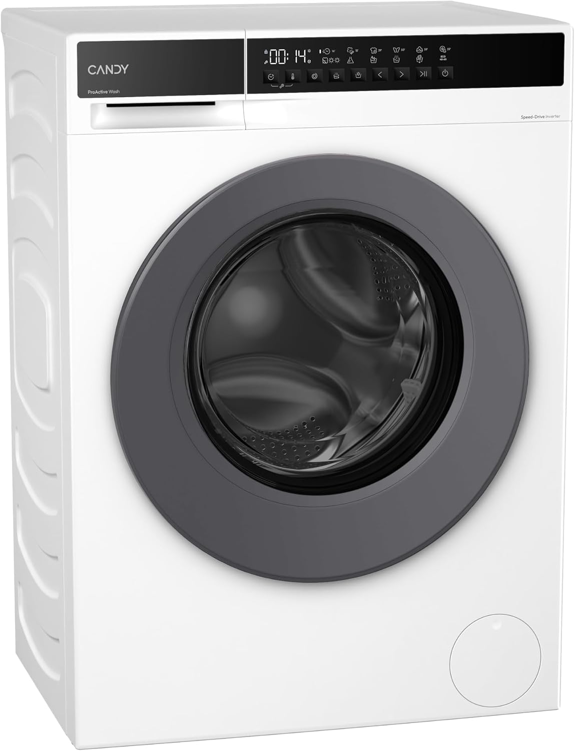 CANDY EWY485SG8S EWY485SG8S Lave-linge séchant, 1400 tr/min, Wi-Fi, 8 kg, 5 kg, 1 400 tr/min, 72 dB, 595 mm, 544 mm, 850 mm, 16 PROGRAMMES