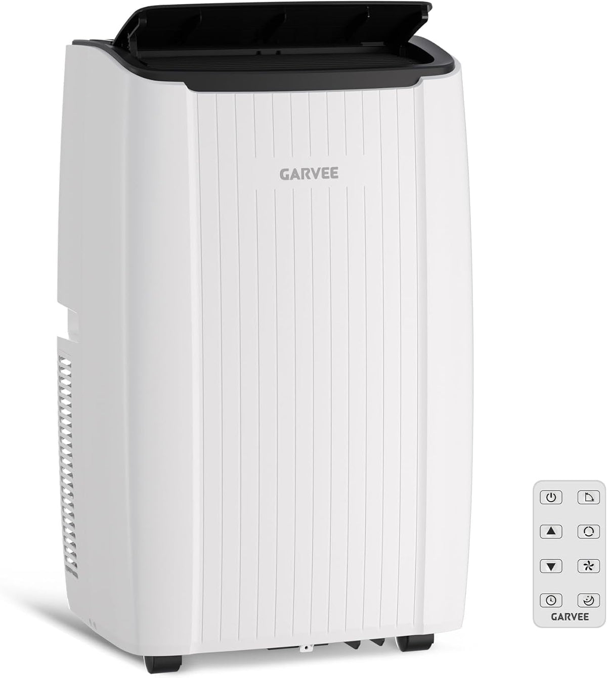 Climatiseur portable, 14000 BTU, éclairage LED, JustSmart, réglable, minuterie, pose libre