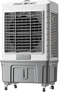 Climatiseur HYAMZO, 55 L, Moteur Puissant pour Un Refroidiss, 60 L, Grand Réservoir d'eau De 55 L, portable, Humidificateur Industriel