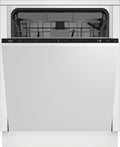 Beko BDIN38651C Lave-vaisselle, 60 CM, éclairage LED, 43DB, 3Panier, 2 paniers, réglable, encastrable