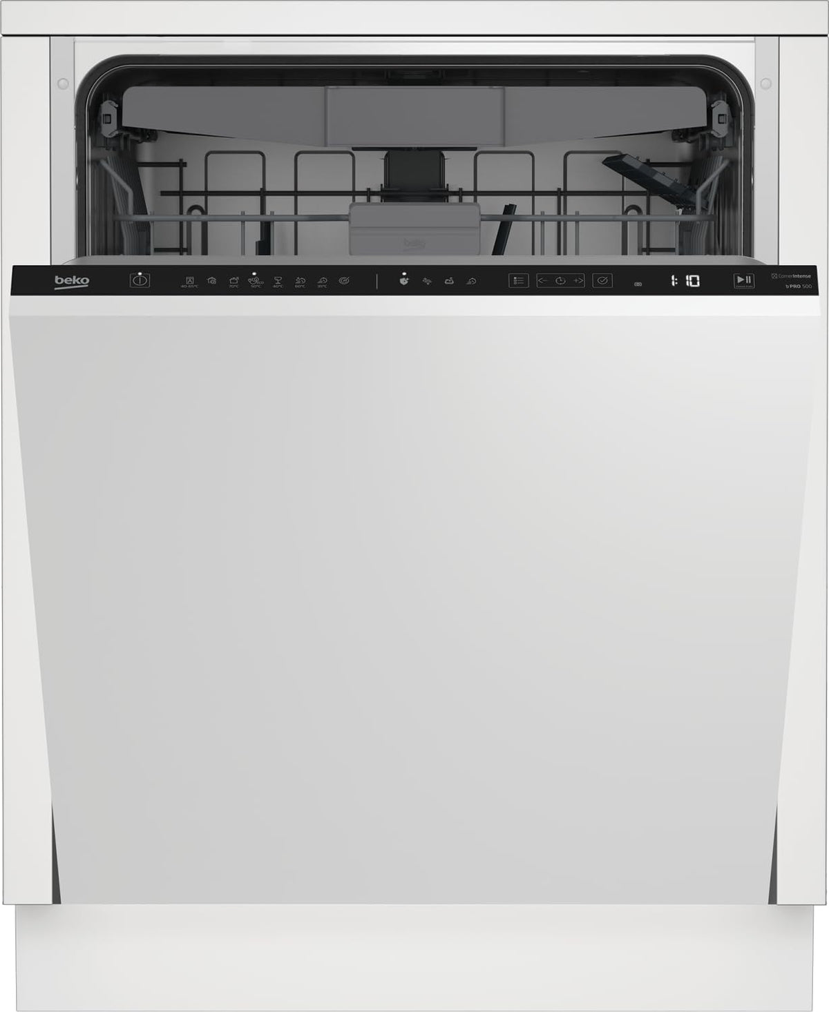Beko BDIN38651C Lave-vaisselle, 60 CM, éclairage LED, 43DB, 3Panier, 2 paniers, réglable, encastrable