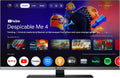 Téléviseur, 12V/24V Google TV avec intégré lecteur DVD, télécommande, SYLVOX, 32V, 24'' Smart RV TV, Full HD, portable