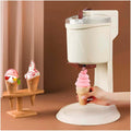 JXUANMM Machine à glace italienne, 1000 ml, 220V Machines à crème glacée pour la Maison, 1000Ml, Machine à CrèMe GlacéE Italienne 1000Ml, Blanc