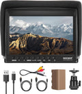 NEEWER F100 Moniteur vidéo 7 pouces IPS 1280 × 800, 450 nits, entrée HDMI 1080p, batterie F750 4400 mAh