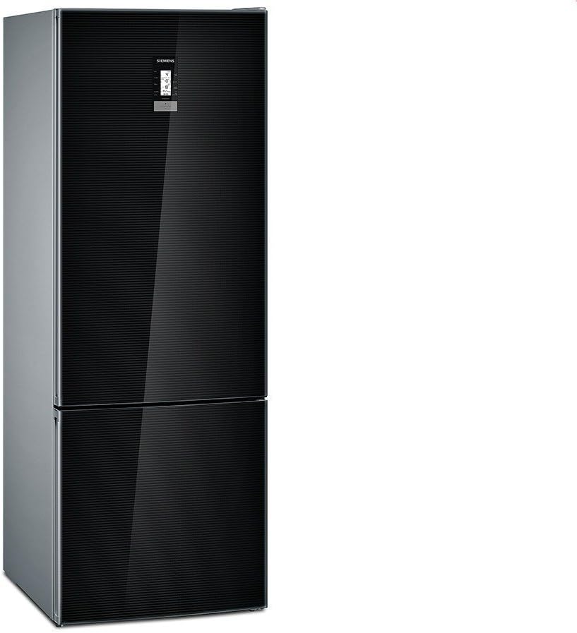 SIEMENS iQ700 kg56fsb40 Réfrigérateur, 375 L, No Frost, verre, 105 L, 193, 0 × 70, 0 × 80, 0 cm, 480 l, 42 dB, 124 l, 100 W, 240 V, 4 étagères