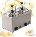 Distributeur à pompe pour condiments, acier inoxydable, réglable, 2, 3 L, QUSYZD, 5 ml, 10 ml, 20 ml, 30 ml, 110 V, 220 V, 1 300 W, 110 °C