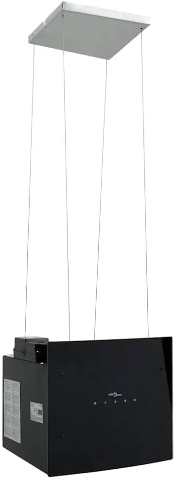 Hotte aspirante, acier inoxydable, éclairage LED, 240 V, 180 W, 1, 5 W, 110 cm, 100 cm, 3 vitesses, 3 niveaux, 13.05KG, 60 Hz, Poids 13.05KG, verre