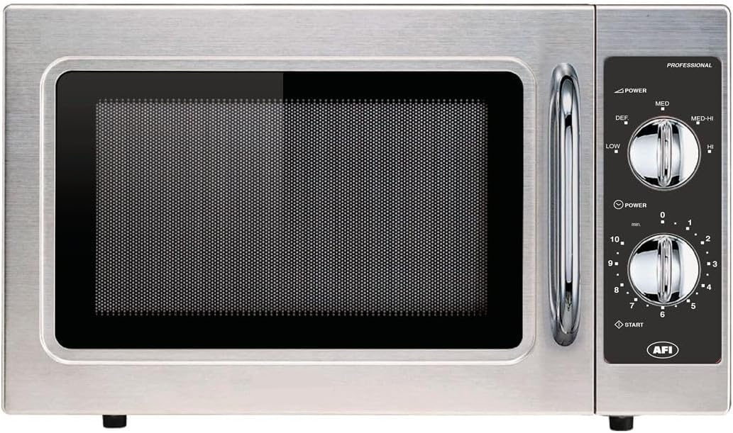 Afi Collin Lucy Four micro-ondes, acier inoxydable, 30 L, 5 niveaux, 1600 W, 1000 W, 542 mm, 461 mm, 329 mm, 30 Niveaux, 5 niveaux de puissance