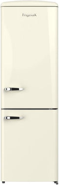 Réfrigérateur FrigeluX CBNF330RCD, No Frost, 330 L, verre, 234 L, 96 L, 39 dB, 3 tiroirs, éclairage LED, réglable