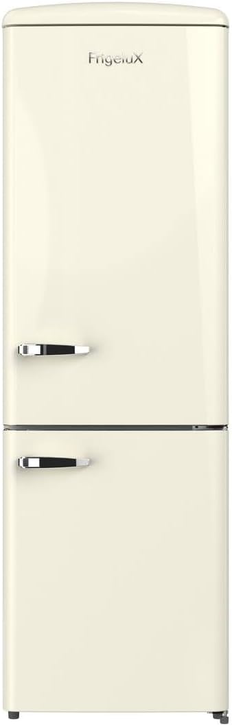 Réfrigérateur FrigeluX CBNF330RCD, No Frost, 330 L, verre, 234 L, 96 L, 39 dB, 3 tiroirs, éclairage LED, réglable