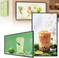 LJCSSD Tout-en-un, écran Publicitaire LED pour Lire des Vidéos/Images 43 pouces, Mode Paysage/Portrait, éclairage LED, portable