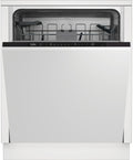 Lave-vaisselle Beko BDIN16430 b300, réglable, 60 cm, pour 14 couverts, 3 niveaux, 31 cm, 3 niveaux de rinçage, 6 programmes, encastrable
