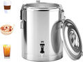 Distributeur de boissons, acier inoxydable, 20 L, portable, distributeur d'eau chaude, carafes thermiques commerciales, grande urne à café