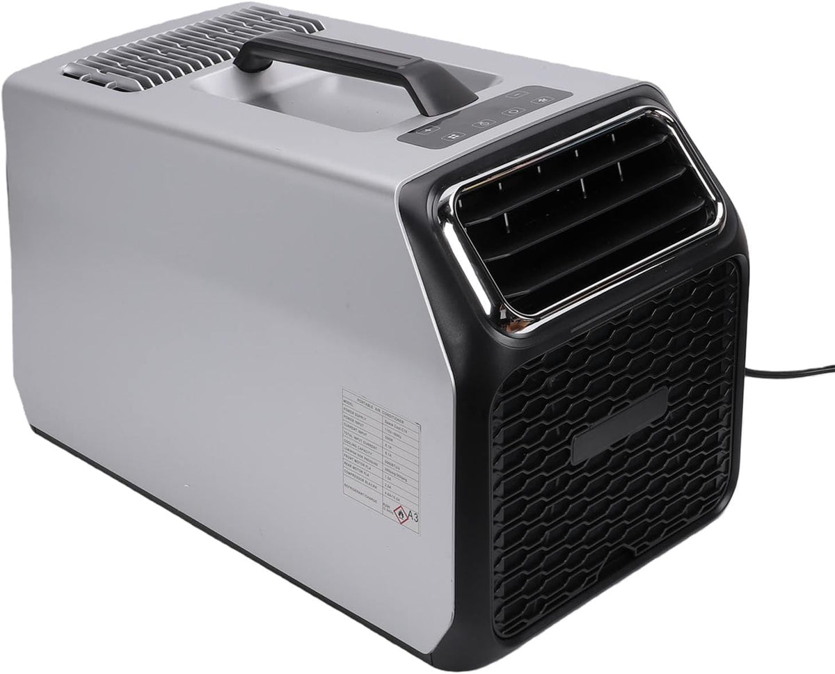 Yechiry Climatiseur, 2200 Btu, télécommande, 2 200 BTU, 220V, Prise UE 220V, commande tactile, minuterie, portable