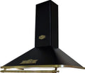 Hotte aspirante Kaiser, 90 cm, 910 m3/h, Empire/poignée, Bronze/hotte d'extraction