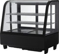 L2G Réfrigérateur de présentation, 646 × 322 mm, éclairage LED, 3 niveaux, 12°C, 100L, Réfrigération Ventilée +2°/+12°C, réglable