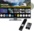 Bluetooth 5.0, 24 pouces, 22 pouces, 12V, 24V, 240v, Wi-Fi, mini LED, éclairage LED, USB, WebOS, Téléviseur, FALCON WORLD CLASS TECHNOLOGY