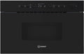 Four micro-ondes, 750 W, Indesit, 700 W, Micro-ondes Encastrable IMK12B 22L 750W Noir, fonction gril