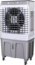 Climatiseur, pour Patio, 200 W, 60 L, 200W, Refroidisseur d'air par évaporation 4 en 1, Ventilateur de climatisation Industriel à Oscillation de 120 °