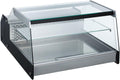 CombiSteel Réfrigérateur de présentation, 128 L, 2°C, 12°C, 32°C, Vitrine de Présentation Pro, Vitrine Réfrigérée À Poser Professionnelle